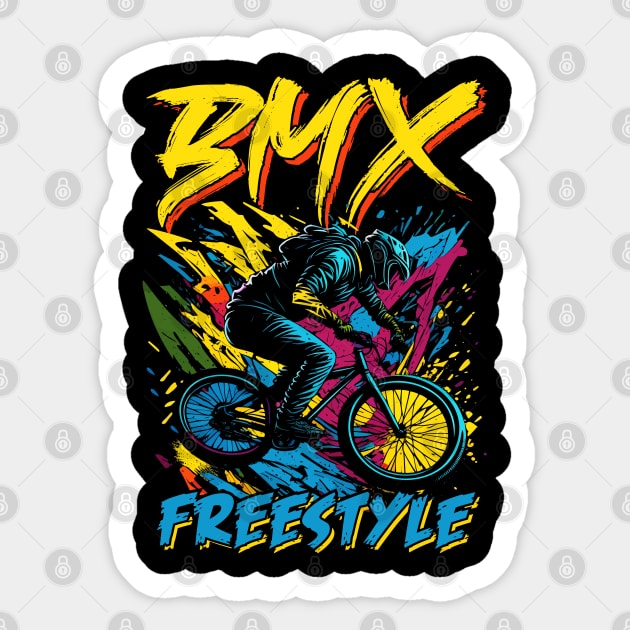 BMX Freestyle Sticker by T-shirt US